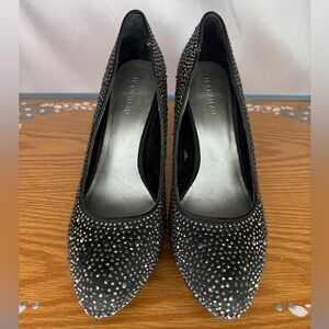 Le Chateau Black Studded Heels